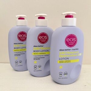 EOS Shea Better 24H Moisture Body Lotion - Vanilla Cashmere set of 3